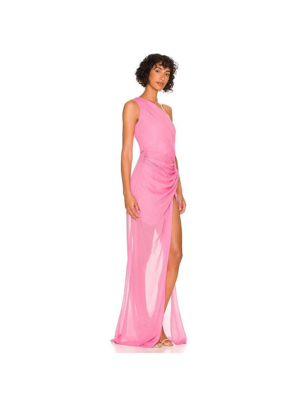 SAU LEE Helene Dress in Pink